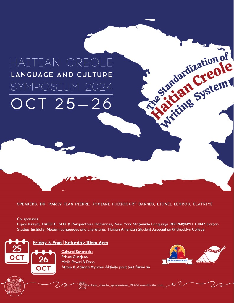 Haitian Creole Language and Culture Symposium Poster