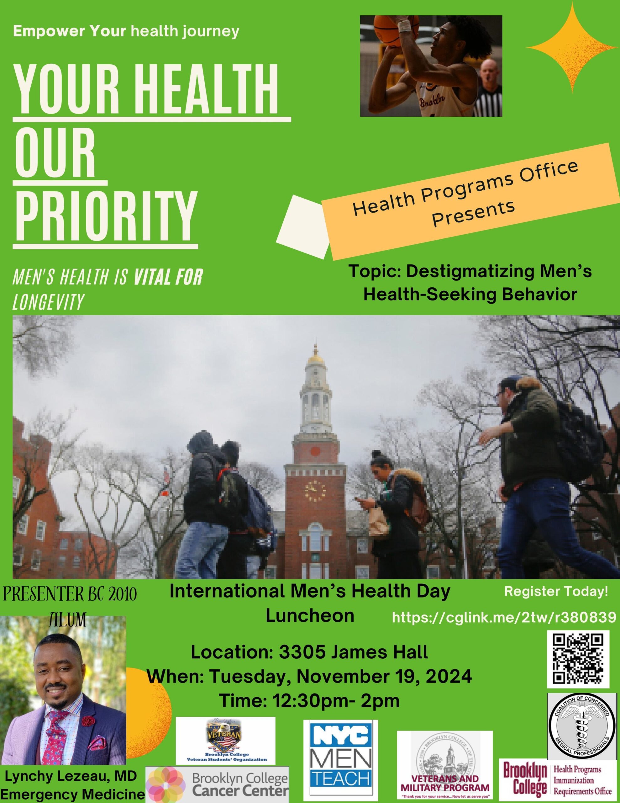 Men's Health Luncheon Flyer