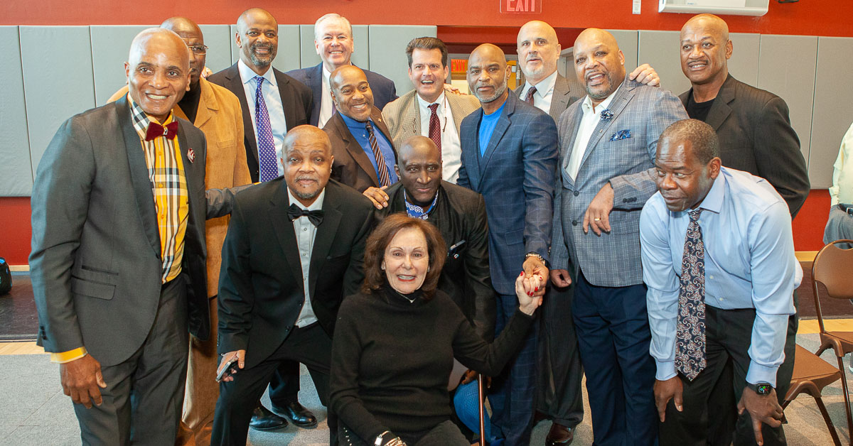 1982 Brooklyn College basketball team inducted into Athletic Hall of Fame