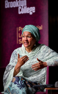 Amina J. Mohammed, chair of the United Nations Sustainable Development Group.