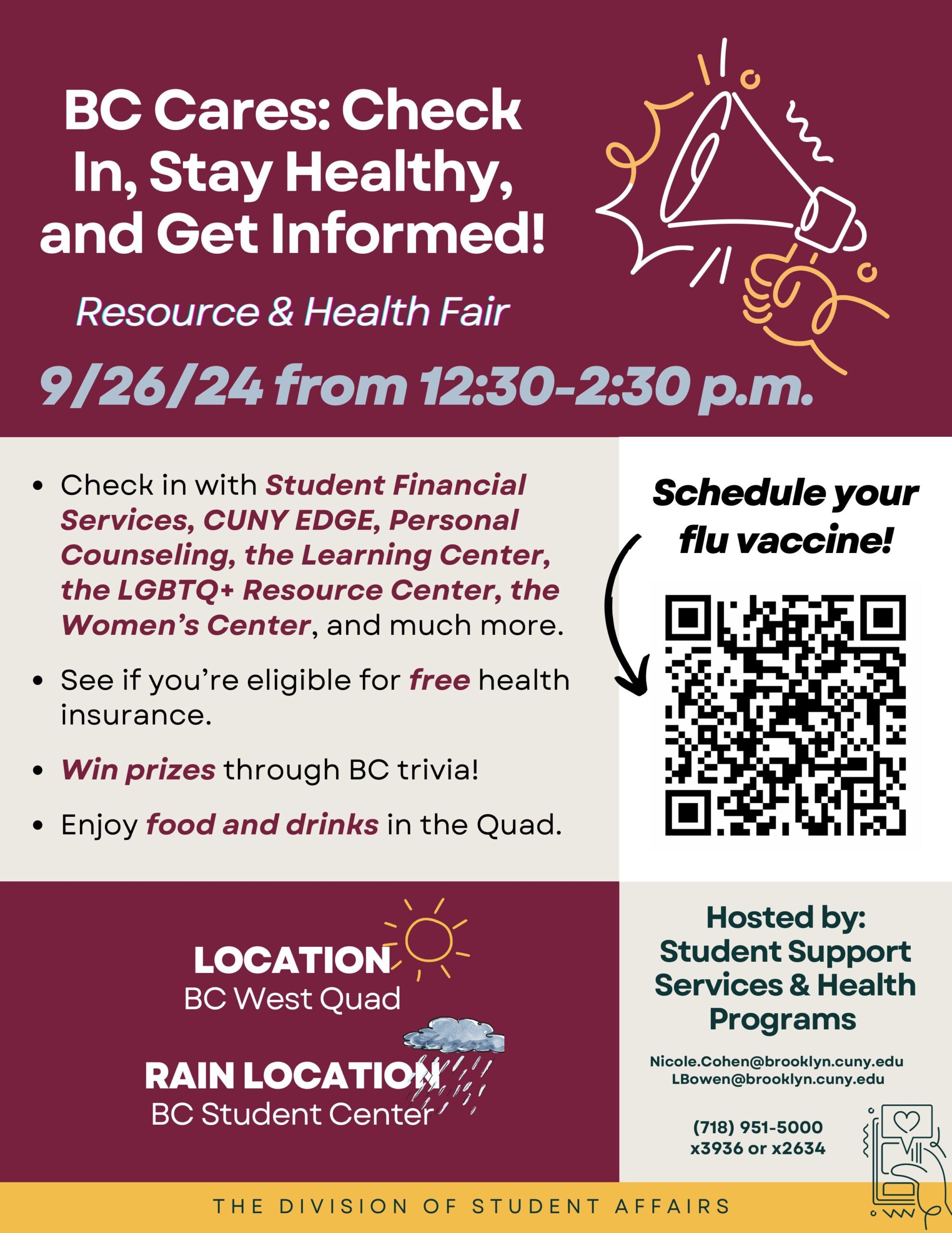 Resource and Health Fair flyer